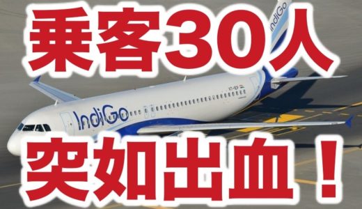【機内動画】インド旅客機内で30人が鼻と耳から出血！ 事故原因はパイロット？